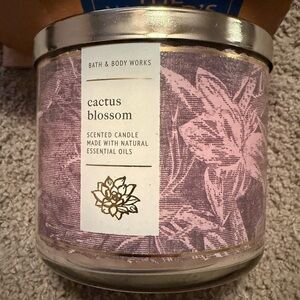 Bath & Body Works Cactus Blossom 3-Wick Candle, NEW IN BOX 📦🌟⭐️